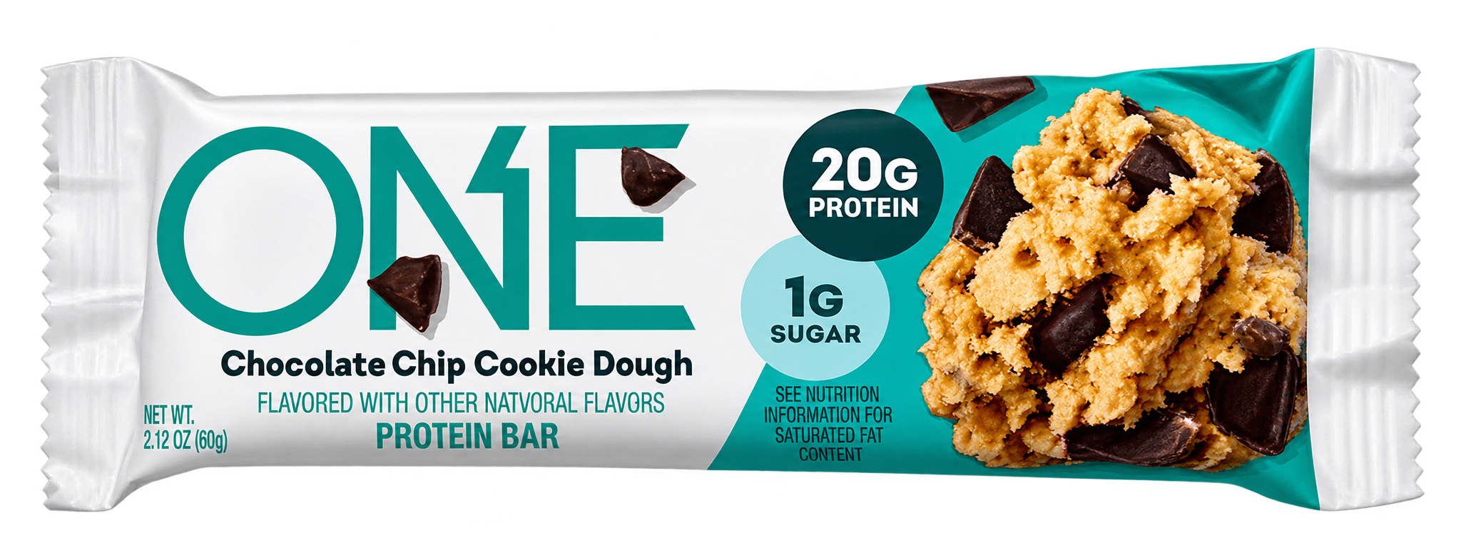 ONE barra proteica sabor cookie chocolate